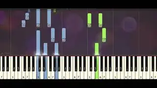 Does It Count  (piano tutorial) synthesia acoustic by Piano Sheet Music