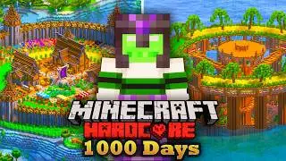 I Survived 1000 Days in Hardcore Minecraft [FULL MOVIE]