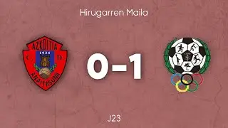 Anaitasuna 0-1 San Ignacio (23.  Jardunaldia)