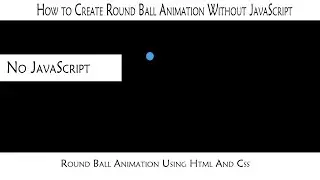 How to Create Loading Animation Using html and Css | Without any javaScript