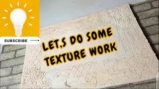 Let's Make Texture Art on Canvas 🌸🌸❤😱🌹💮🌸🌸#artandcraft