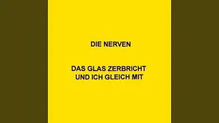 DAS GLAS ZERBRICHT UND ICH GLEICH MIT