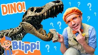 Can you name that Dinosaur with Blippi? | Learning Animals & Games | Educational Videos For Kids