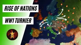 Komplette Eskalation | Rise of Nations WW1 Turnier 4v7 @king-baldide