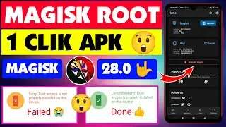 Magisk 28.0 Big Update 😲 Root Android 12.13.10.9.8 Version | Mtkeasysu Github Supersu No Kingroot