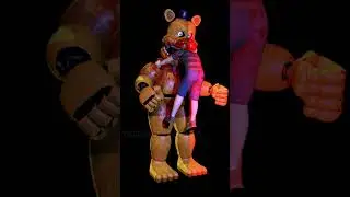FNAF AR| After Bite Fredbear (Beta / UNUSED / CANCELLED AR WORKSHOP)