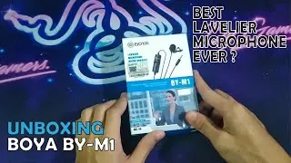 UNBOXING Mic BOYA BY-M1  MURAH | Student and Youtuber Microphone