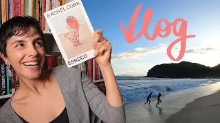 Férias na praia, lendo um livro que vocês escolheram // VLOG