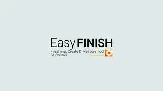 EasyFINISH - New Finishing Create & Measure tool for Archicad concepsysBIM - Surfaces Orentation