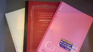 Three $2.80 Daiso Notebooks. Are they fountain pen friendly?