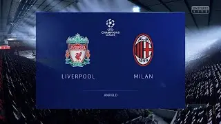 Liverpool v/s Milan - Champions League - Group Stage - World Class Difficulty