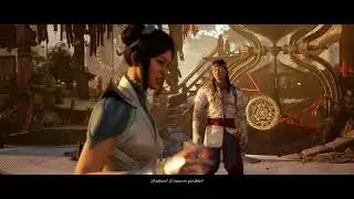 LIU KANG Y KITANA SE BESAN - MORTAL KOMBAT 1 (PS5) 4K - 60FPS