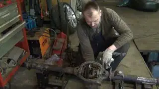 Задний мост от Volvo на Волгу! Адаптация!