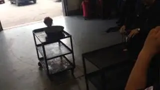 Air bag explosion