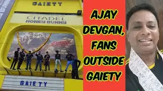 SINGHAM, AGAIN FANS CRAZE OUTSIDE GAIETY