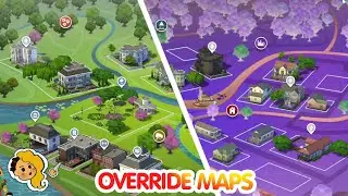 How to Override Maps in The Sims 4 FAST and EASY!