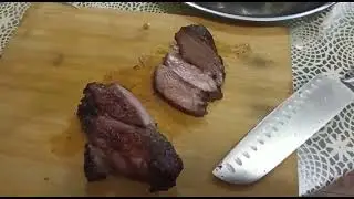 Мяско  на угольном гриле.