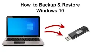 How to Back up Computer Windows 10 System & Data to USB Flash Drive
