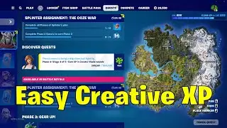 Fortnite Earn XP In Creator Made Islands Made Easy #fortnite