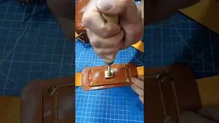 #leathercraft #кожа #handmade #изготовление #сумка