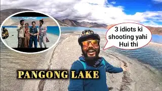 Solo Camping in Pangong lake| Leh Ladakh | 3 idiots shoot place ‎| Traveller the Kabira