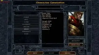 baldur gate enchanced edition - old video