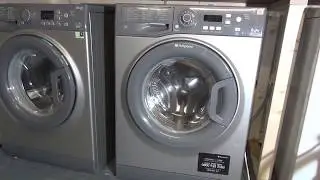 Review and Demonstration of Hotpoint aquarius 6kg 1200 spin wmaqf621G washing machine.