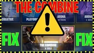 How to fix 'The Combine' FORTNITE **WORKING**