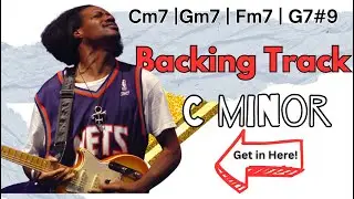 Heartbreak Blues Guitar Backing Track | C minor | 🎸 💔