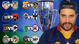 ¡PREDICCIÓN CONCACHAMPIONS 2025 OCTAVOS DE FINAL IDA!