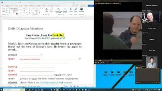 English Listening MasterClass Day ONE: Some editing was done for Copyright Compliance with YouTube!