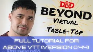 Full Tutorial on Above VTT making D&D Beyond a Virtual Table-Top