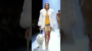 Тайны модного показа: розовая шуба и ажурное платье