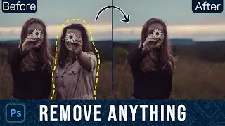 How To Remove ANYTHING From a Photo in Photoshop - Adobe Photoshop Tutorial | Magnetacademy