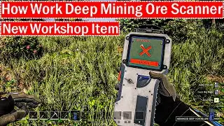 Icarus: How Work Deep Mining Ore Scanner New Workshop Item Twenty Update