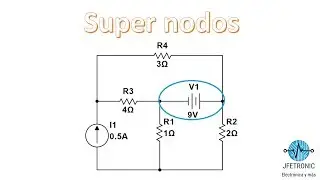 Métodos de Supernodos. Circuitos básicos