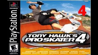 Tony Hawk's Pro Skater 4 (PS1) | Longplay - Parte 4 (Final) - 100% Zerado