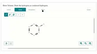 Drawing molecules: Rings and Condensed Hydrogen