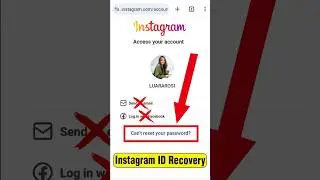 How to recover instagram account without email and phone number 2023 without otp and password code