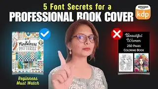 Is Book Cover Font Ruining Your Sales?How to fix Fonts #kdp#selfpublishing #amazonkdp #indianauthors