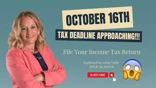File Your Income Tax Return If You Filed For An Extension In April (Tax Deadline Is October 16 2023)
