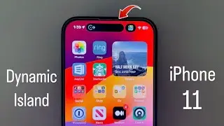 iOS 18 Enable Dynamic Island on iPhone 11 - Get Now