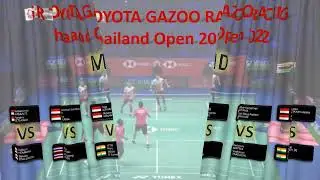 Daftar Pemain Indonesia Di Kejuaraan GR Toyota Gazoo Racing Thailand Open 2022