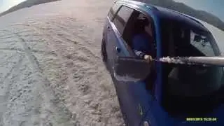 Покатушки на о. Русском 09.01.15 SJ6000