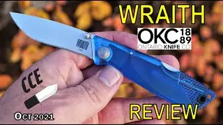 FULL Review of the Ontario Knife Company - ICE WRAITH - Model 8798xxx