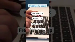 Websites to learn Web Development @coder_amit start your journey as a developer 