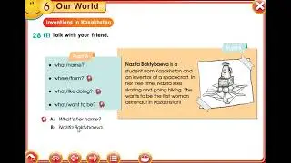 Ағылшын тілі 3 сынып Smiles 3 Unit 6 Inventions in Kazakhstan Ex 28 29  p90