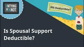 Is Spousal Support Deductible?
