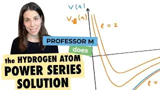 Hydrogen atom: power series solution