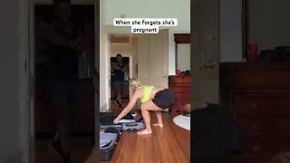 Ok.. Superwoman chill! You are about to be 7 months pregnant #comedy #relatable #pregnancy